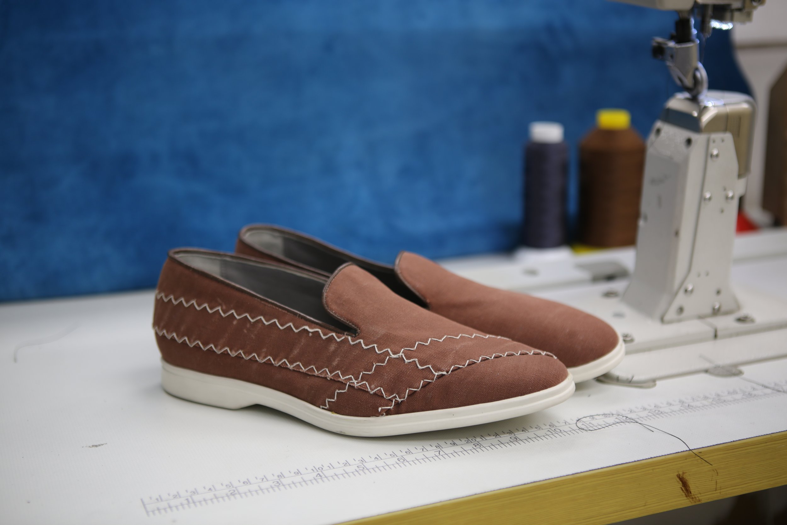 Sail cloth shoes